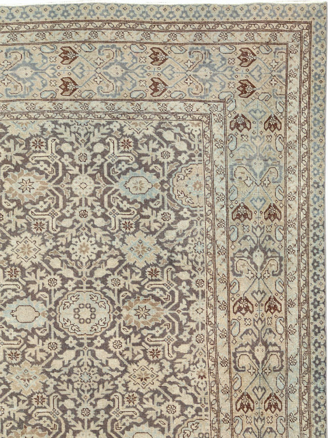 Antique Persian Tabriz Carpet, No.25834 - Gsblank