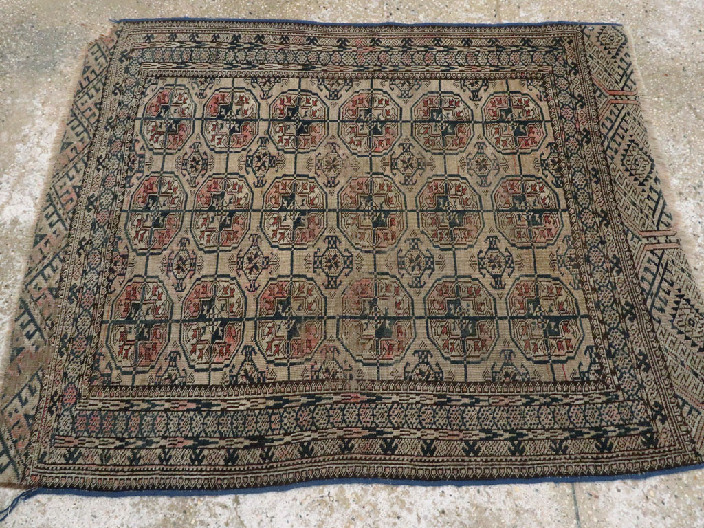 Antique Central Asian Tekke Rug, No.25852 - Gsblank