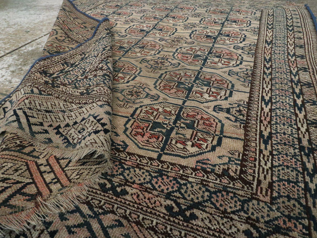 Antique Central Asian Tekke Rug, No.25852 - Gsblank