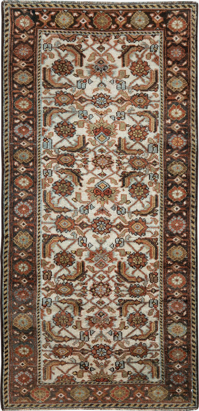 Vintage Persian Mahal Rug, No.25855 - Gsblank