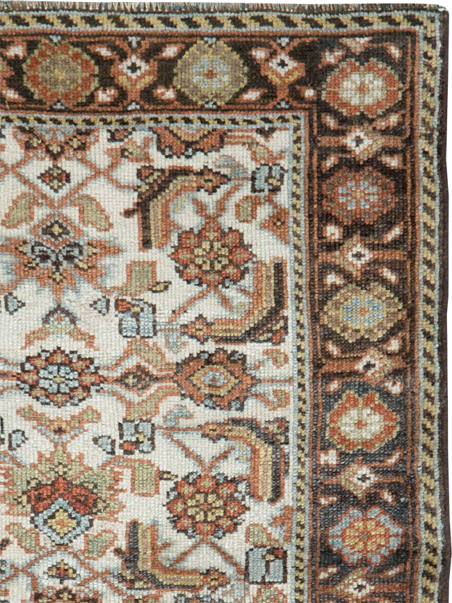 Vintage Persian Mahal Rug, No.25855 - Gsblank