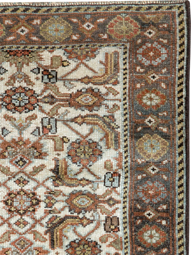 Vintage Persian Mahal Rug, No.25855 - Gsblank