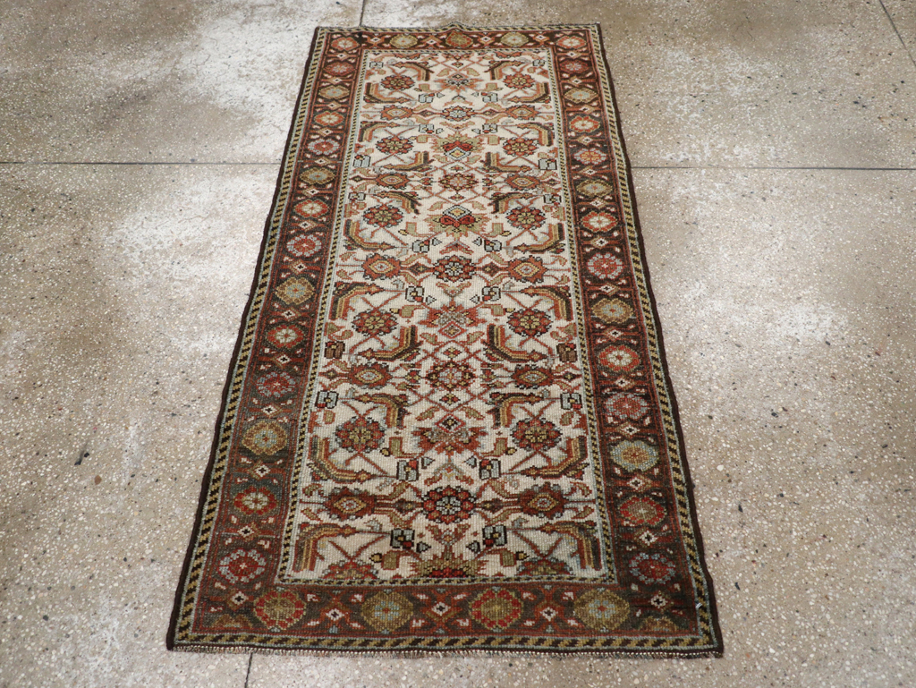 Vintage Persian Mahal Rug, No.25855 - Gsblank