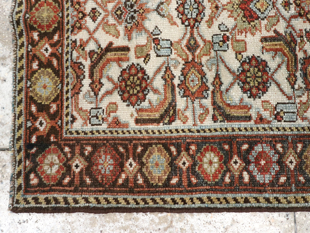 Vintage Persian Mahal Rug, No.25855 - Gsblank