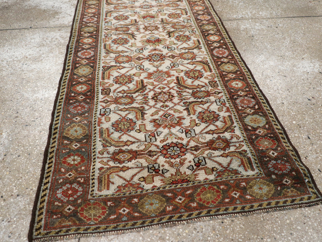 Vintage Persian Mahal Rug, No.25855 - Gsblank