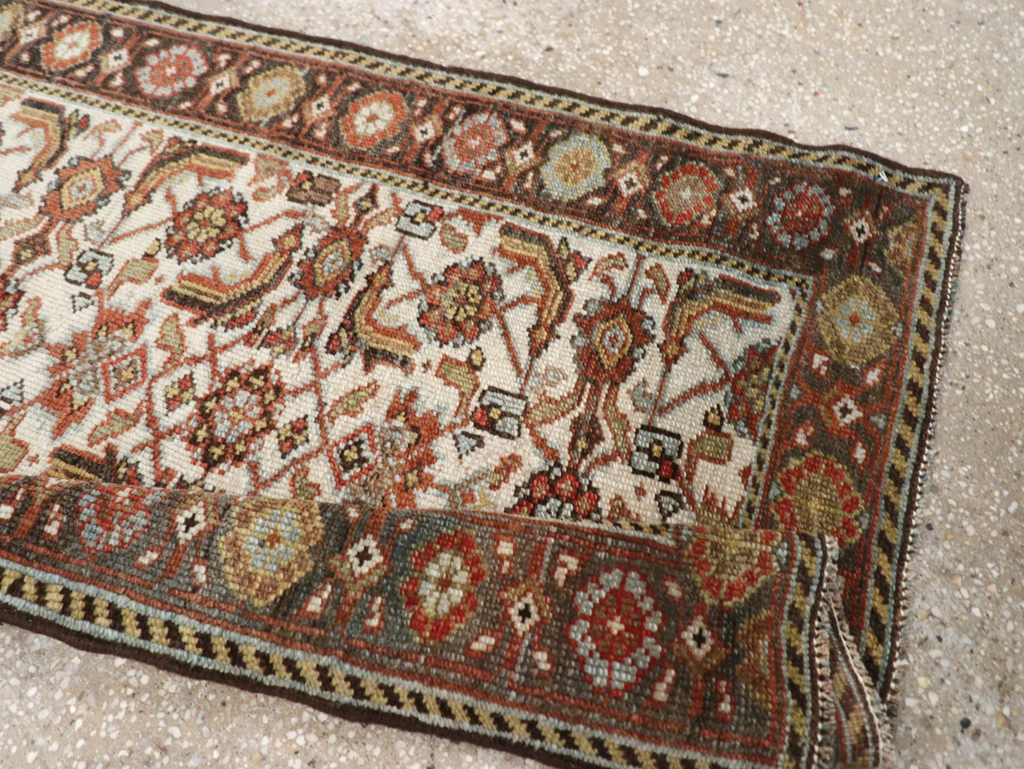 Vintage Persian Mahal Rug, No.25855 - Gsblank