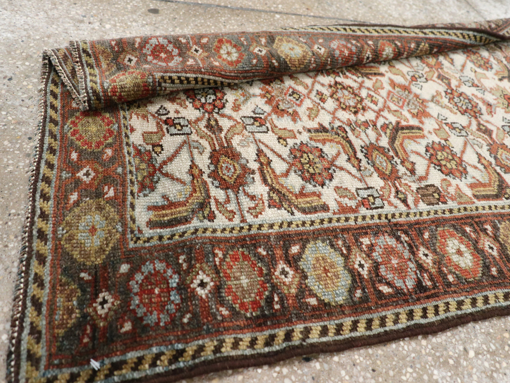 Vintage Persian Mahal Rug, No.25855 - Gsblank