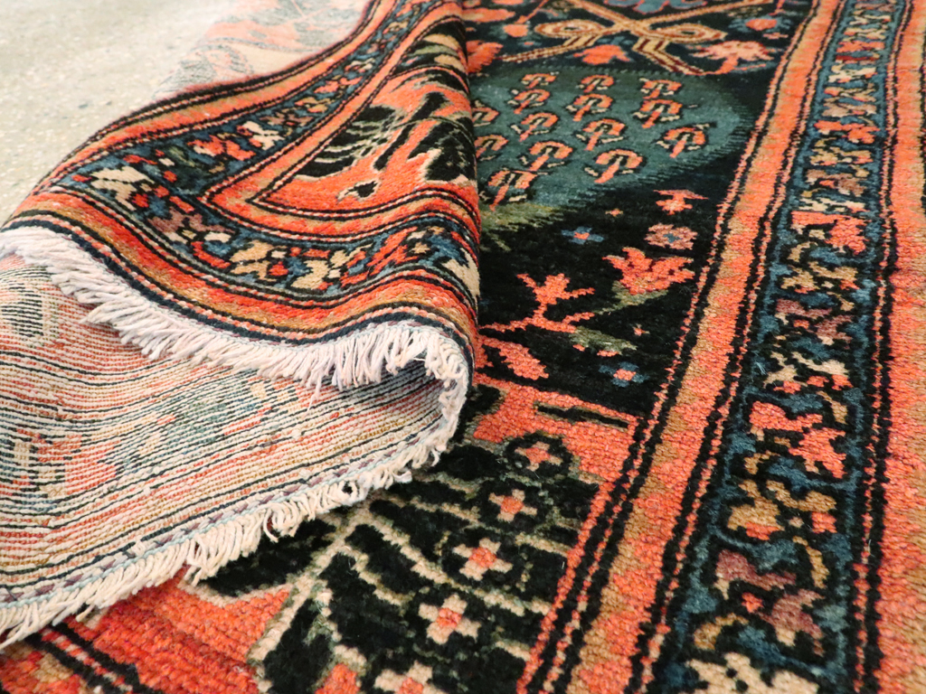 Antique Persian Malayer Pictorial Rug, No.25857 - Gsblank