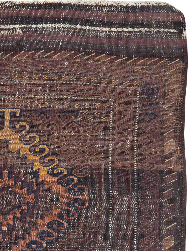 Vintage Afghan Baluch Rug, No.25860 - Gsblank