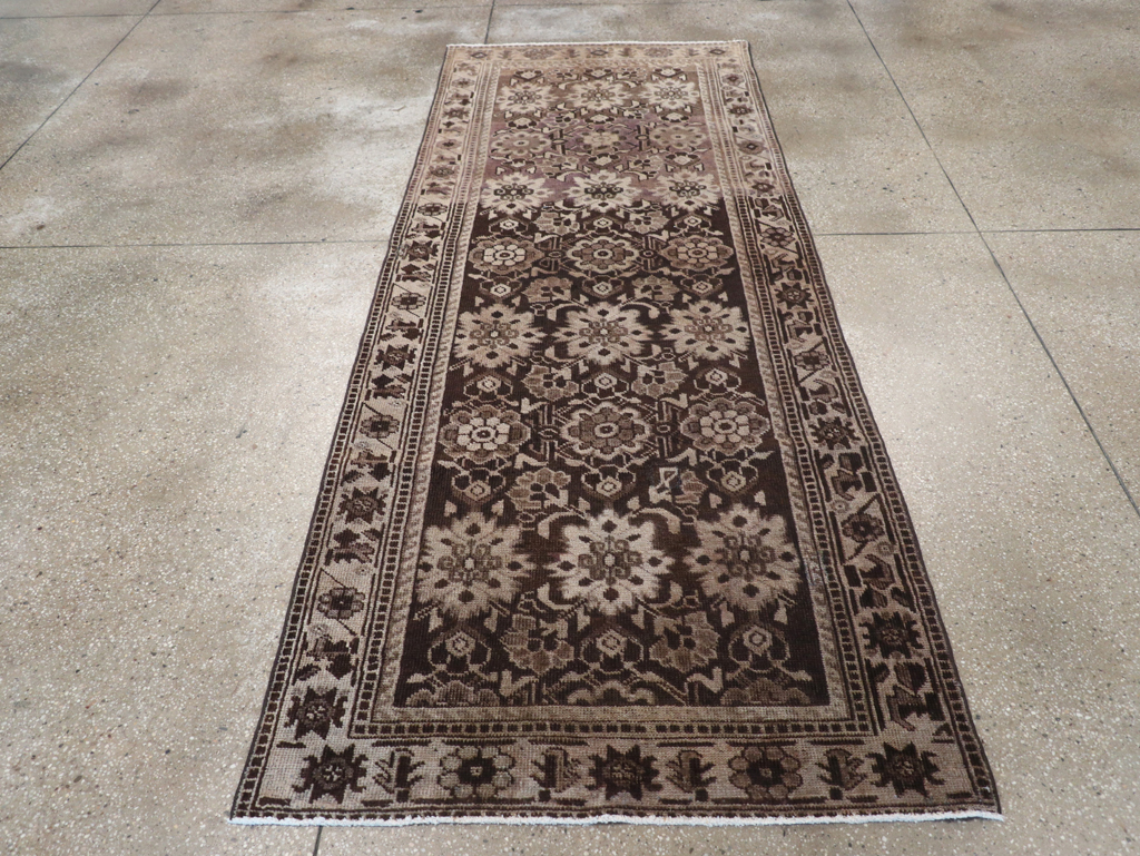 Vintage Persian Malayer Runner, No.25868 - Gsblank