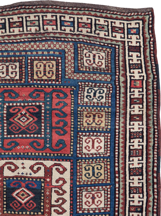 Antique Caucasian Kazak Rug, No.25877 - Gsblank