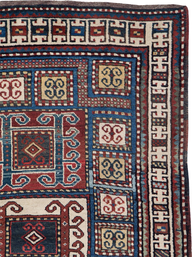 Antique Caucasian Kazak Rug, No.25877 - Gsblank