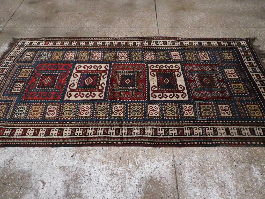 Antique Caucasian Kazak Rug, No.25877 - Gsblank