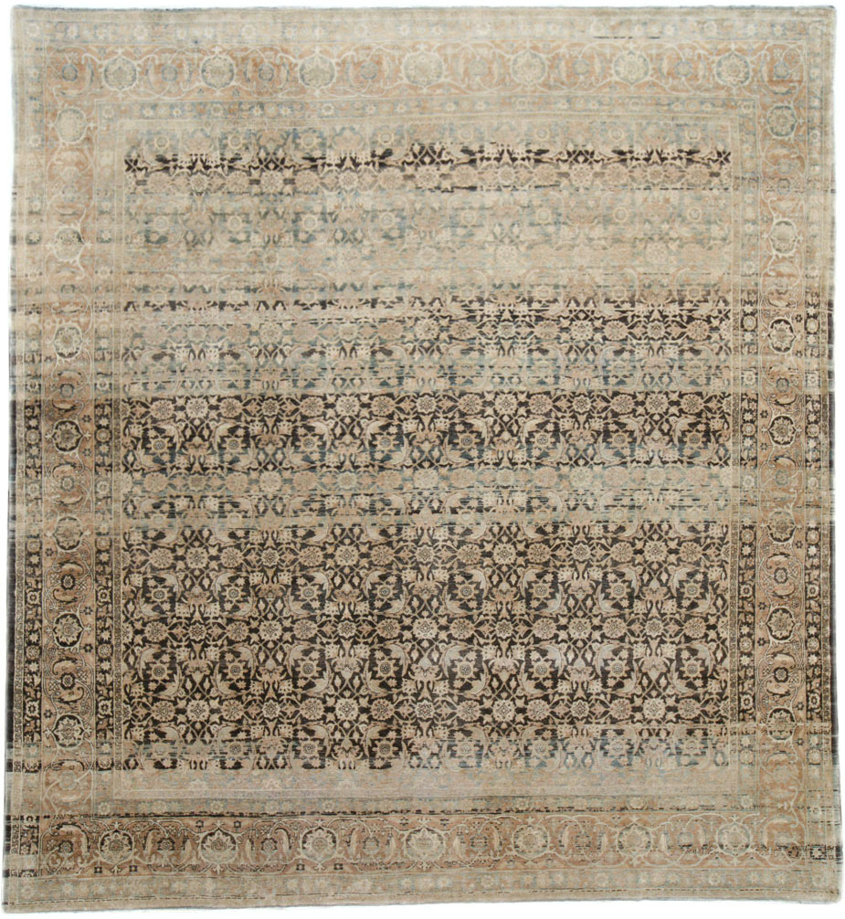 Antique Persian Lavar Kerman Carpet, No.25884 - Gsblank