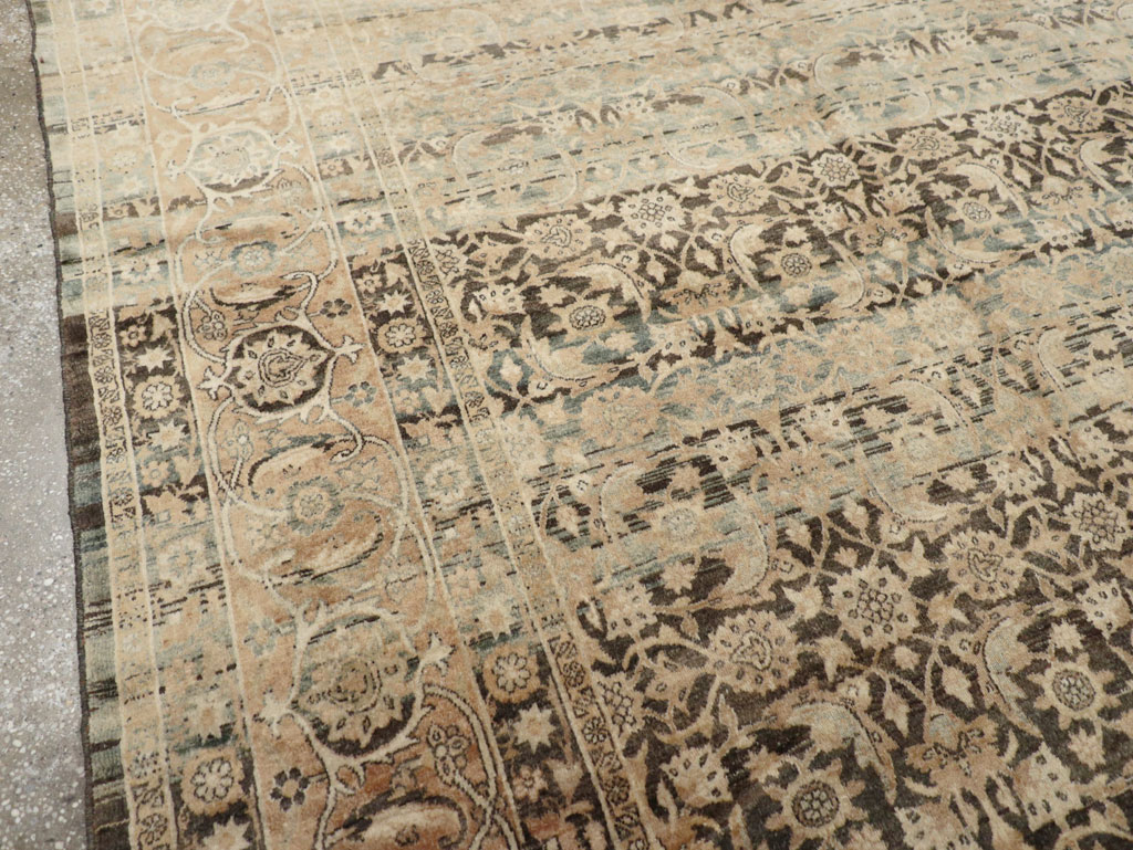 Antique Persian Lavar Kerman Carpet, No.25884 - Gsblank