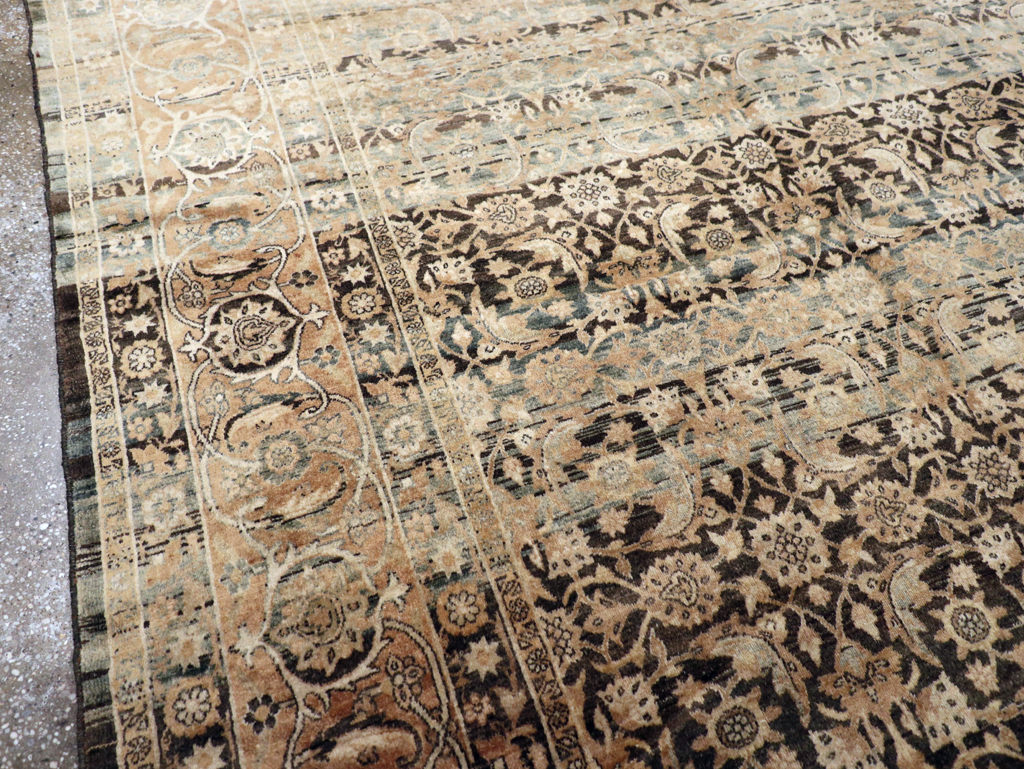 Antique Persian Lavar Kerman Carpet, No.25884 - Gsblank