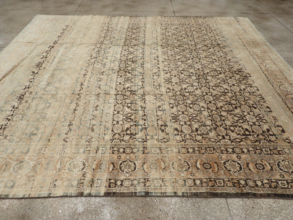 Antique Persian Lavar Kerman Carpet, No.25884 - Gsblank