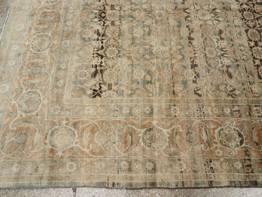 Antique Persian Lavar Kerman Carpet, No.25884 - Gsblank