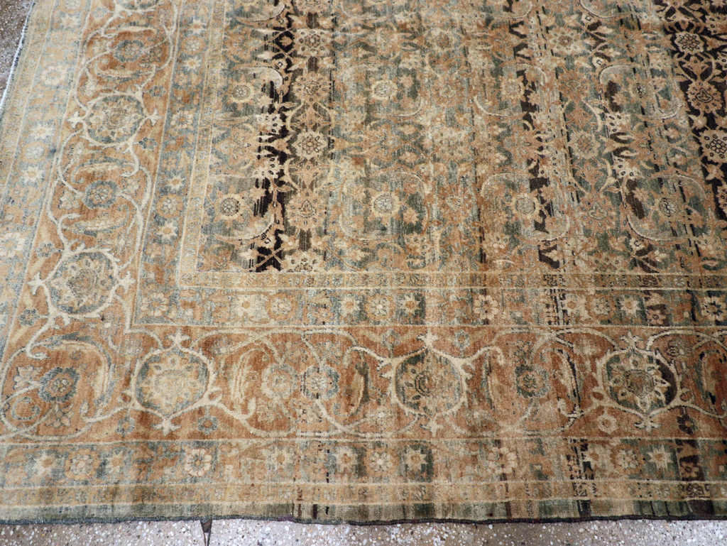 Antique Persian Lavar Kerman Carpet, No.25884 - Gsblank