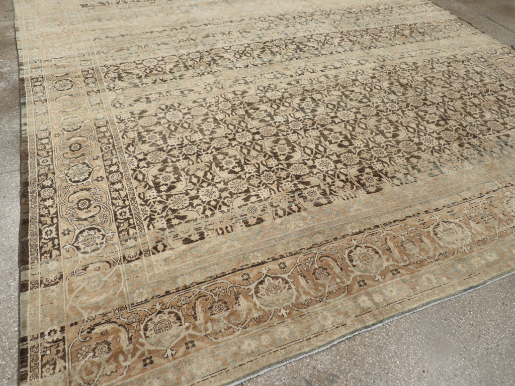 Antique Persian Lavar Kerman Carpet, No.25884 - Gsblank