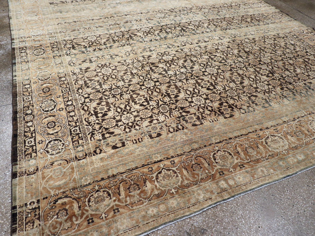 Antique Persian Lavar Kerman Carpet, No.25884 - Gsblank