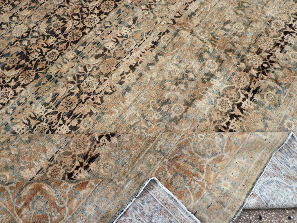 Antique Persian Lavar Kerman Carpet, No.25884 - Gsblank