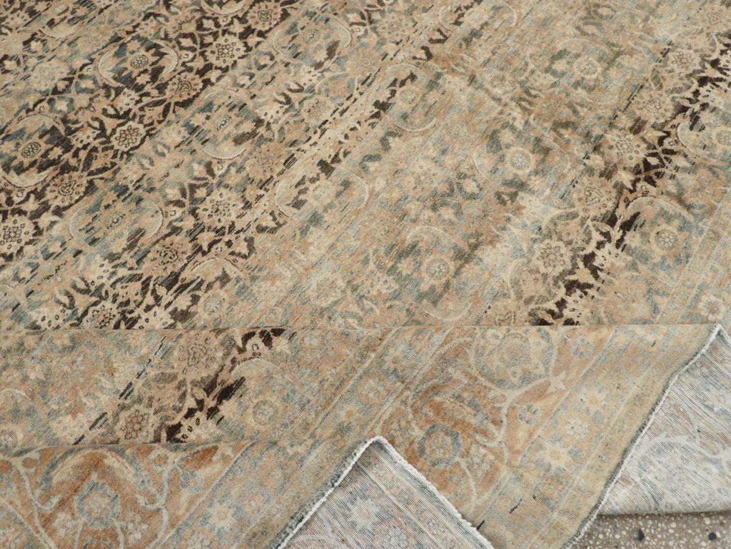 Antique Persian Lavar Kerman Carpet, No.25884 - Gsblank