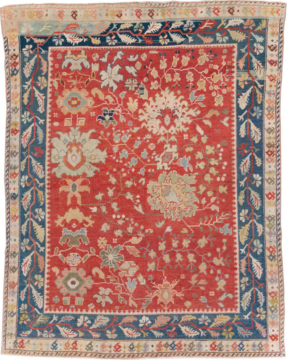 Antique Turkish Ghiordes Carpet, No.25885 - Gsblank