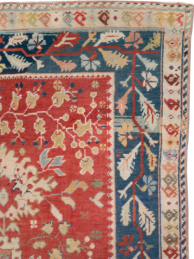 Antique Turkish Ghiordes Carpet, No.25885 - Gsblank