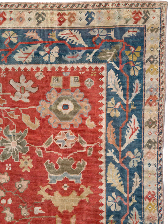 Antique Turkish Ghiordes Carpet, No.25885 - Gsblank