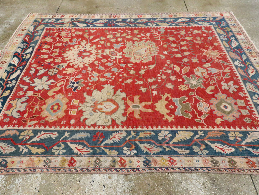 Antique Turkish Ghiordes Carpet, No.25885 - Gsblank