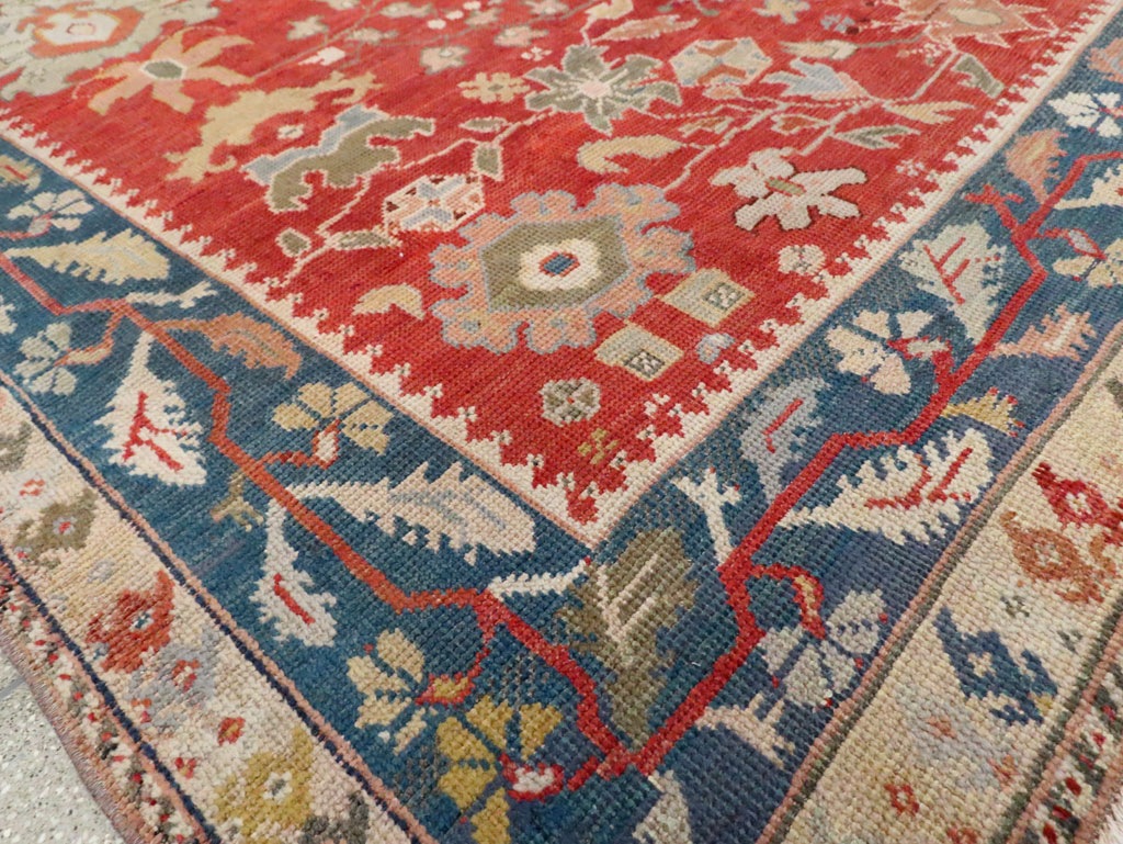 Antique Turkish Ghiordes Carpet, No.25885 - Gsblank