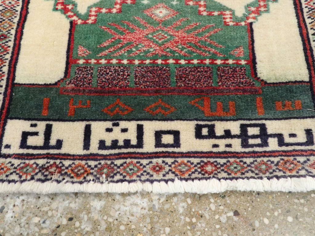 Vintage Persian Pictorial Baluch Rug, No.25888 - Gsblank