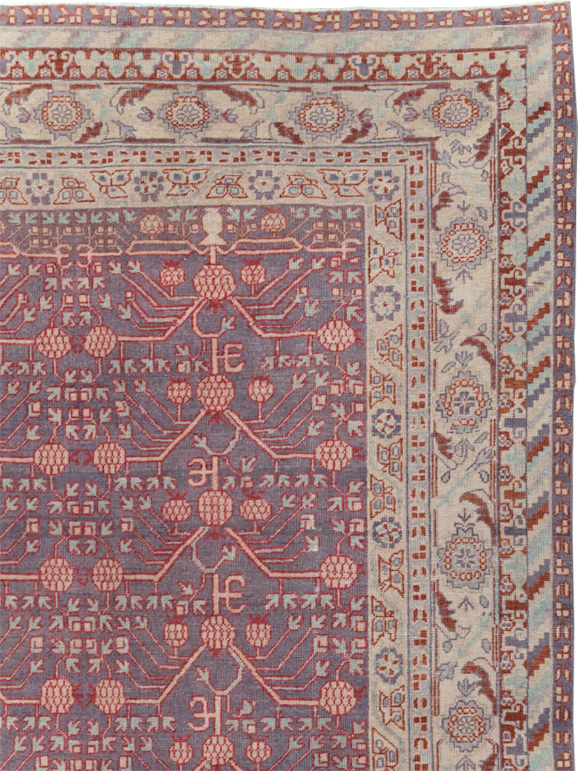 Antique Khotan Carpet, No.25889 - Gsblank