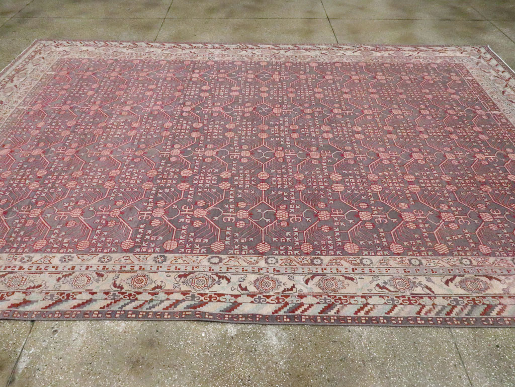 Antique Khotan Carpet, No.25889 - Gsblank