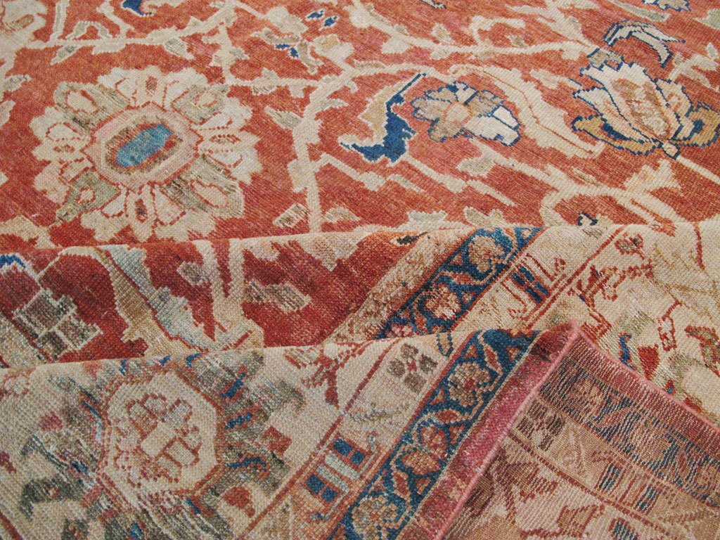 Antique Persian Mahal Large Carpet, No.25893 - Gsblank