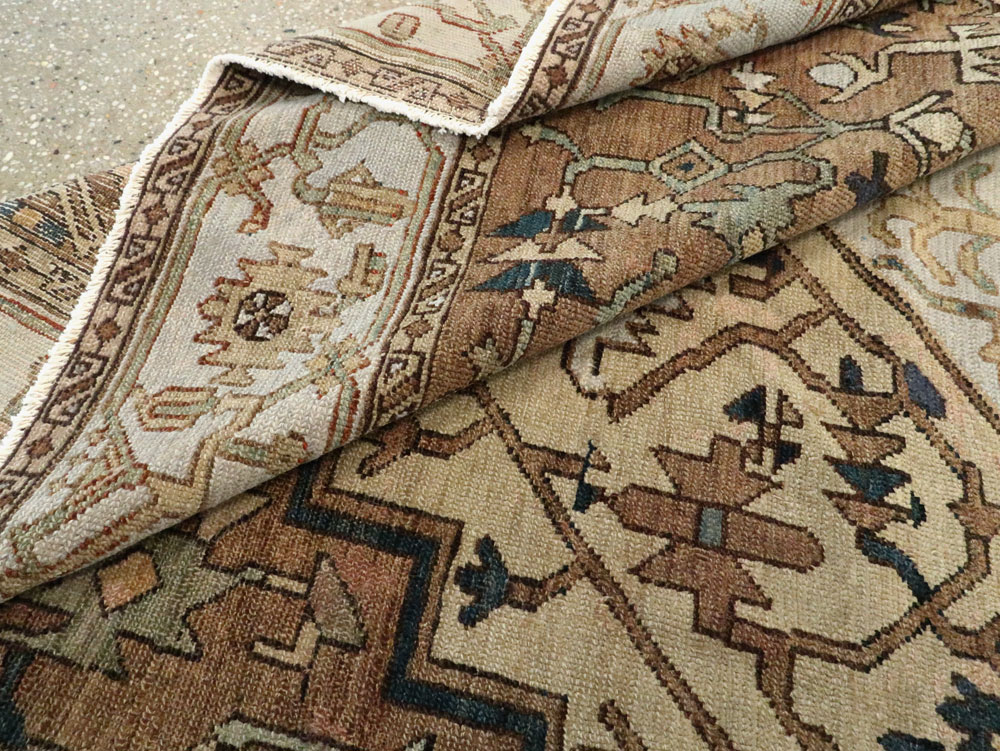 Antique Persian Heriz Carpet, No.25894 - Gsblank