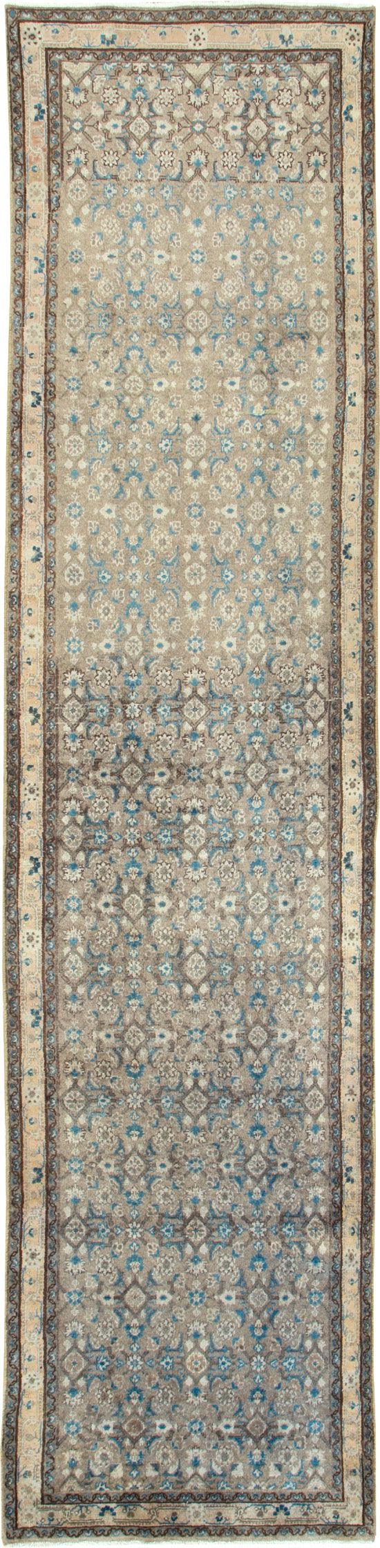 Vintage Persian Malayer Runner, No.25898 - Gsblank
