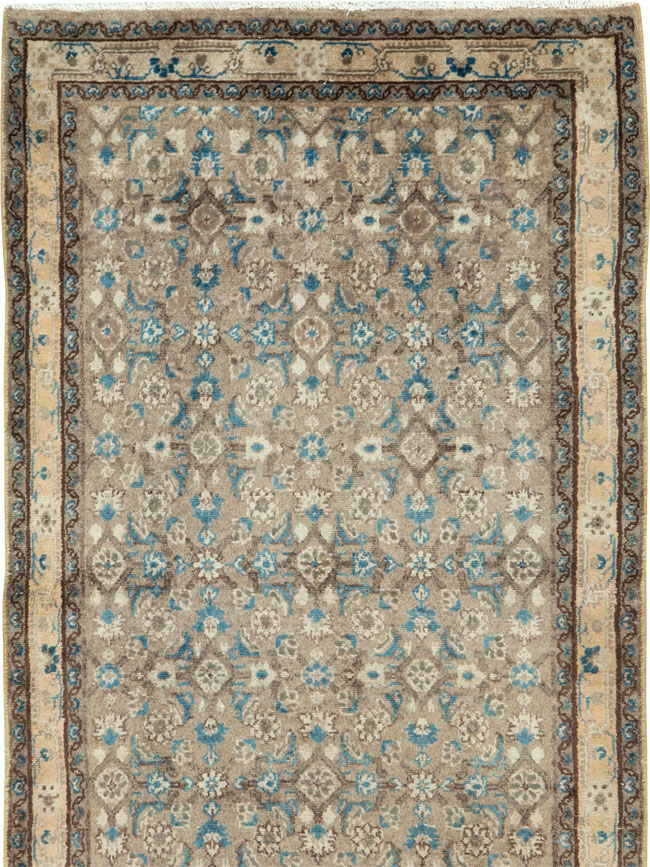 Vintage Persian Malayer Runner, No.25898 - Gsblank