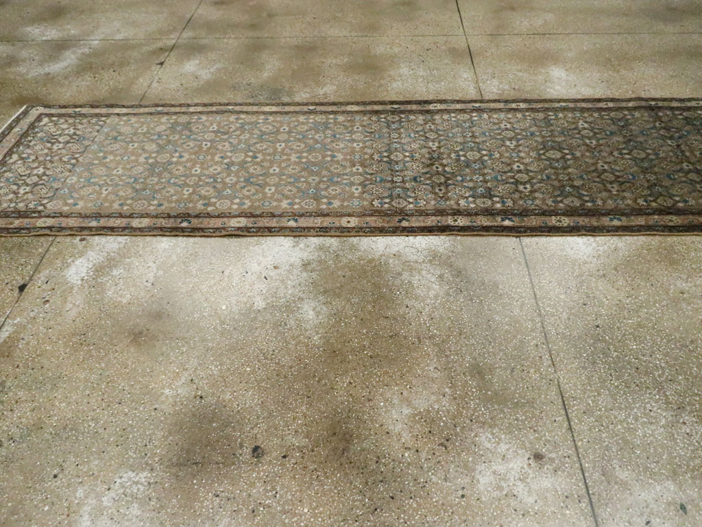 Vintage Persian Malayer Runner, No.25898 - Gsblank