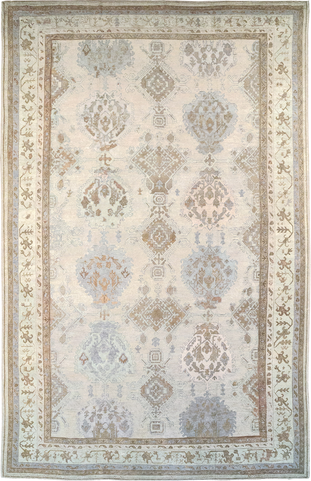 Antique Turkish Oushak Oversize Carpet, No.25900 - Gsblank