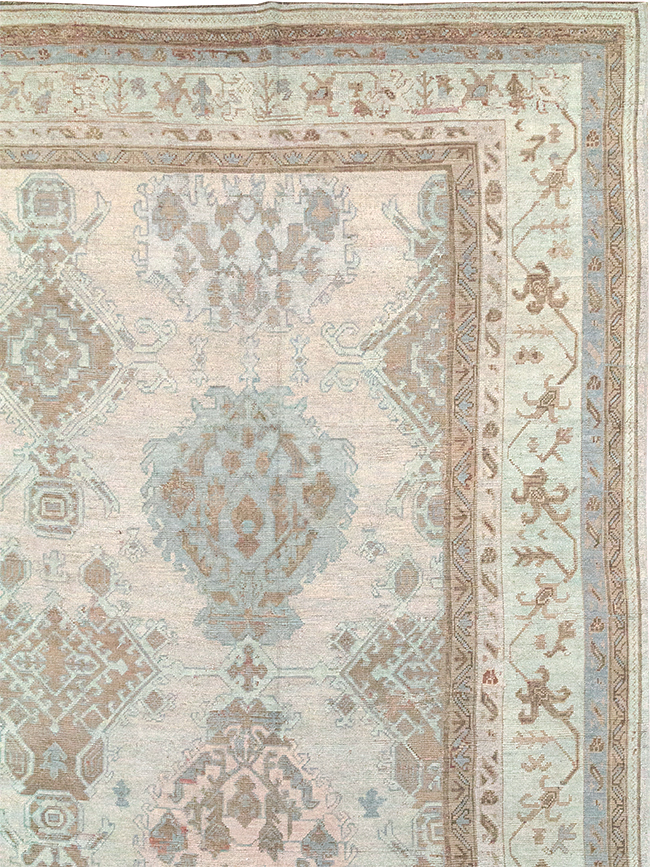 Antique Turkish Oushak Oversize Carpet, No.25900 - Gsblank