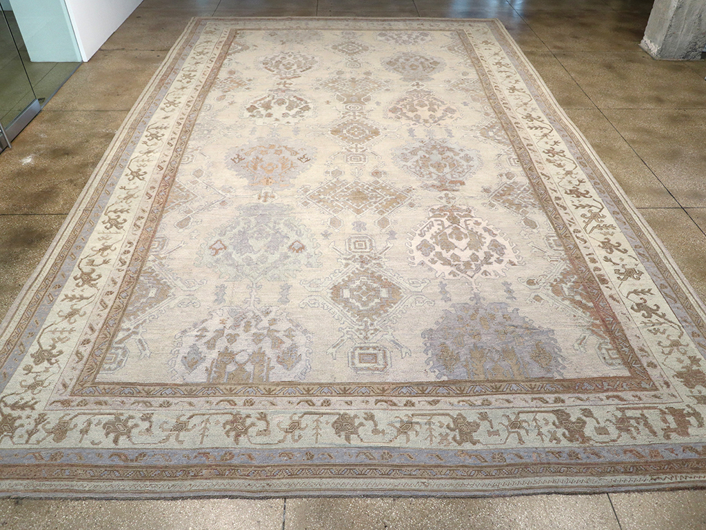 Antique Turkish Oushak Oversize Carpet, No.25900 - Gsblank