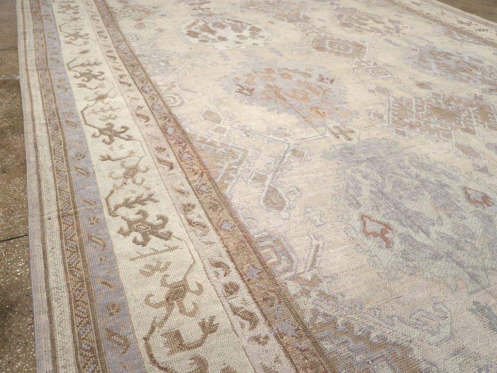 Antique Turkish Oushak Oversize Carpet, No.25900 - Gsblank