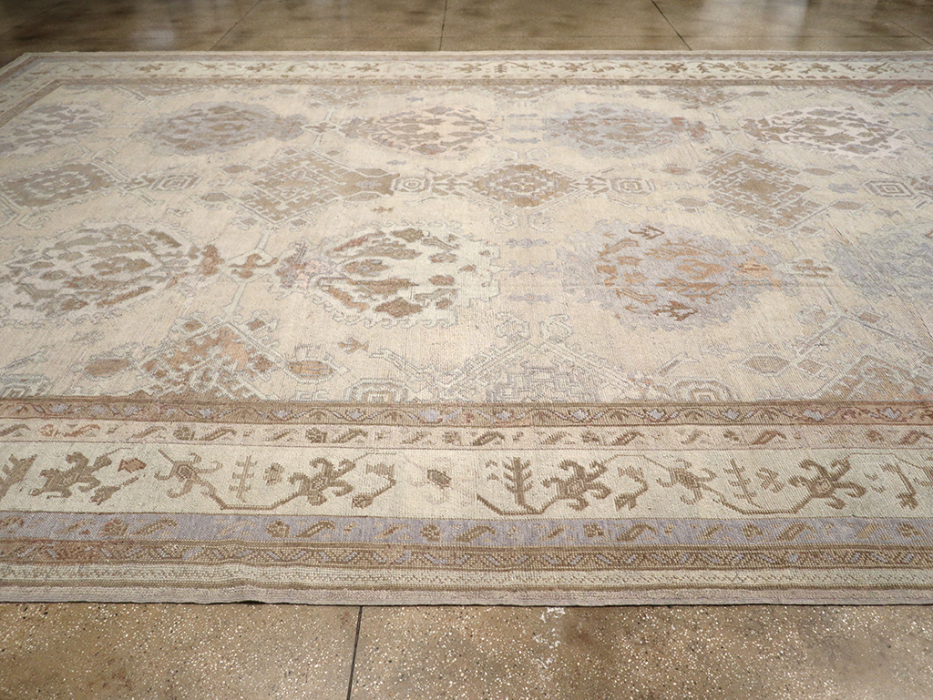 Antique Turkish Oushak Oversize Carpet, No.25900 - Gsblank