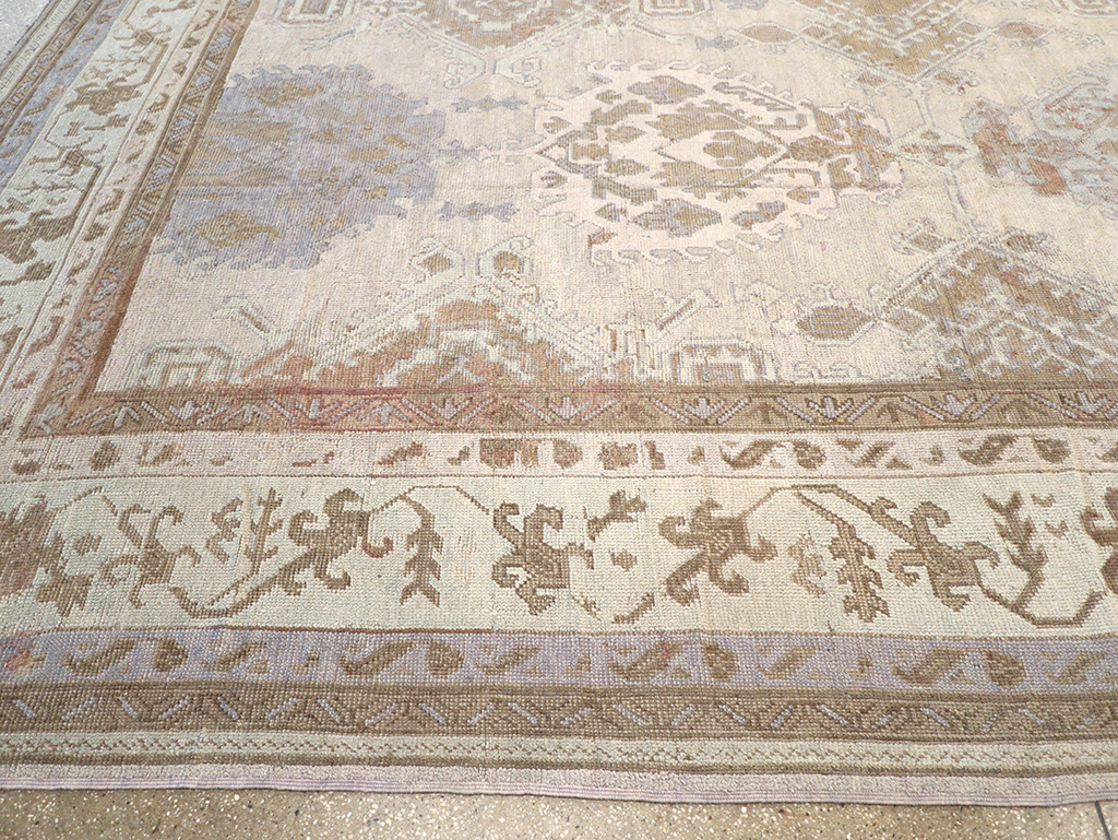 Antique Turkish Oushak Oversize Carpet, No.25900 - Gsblank