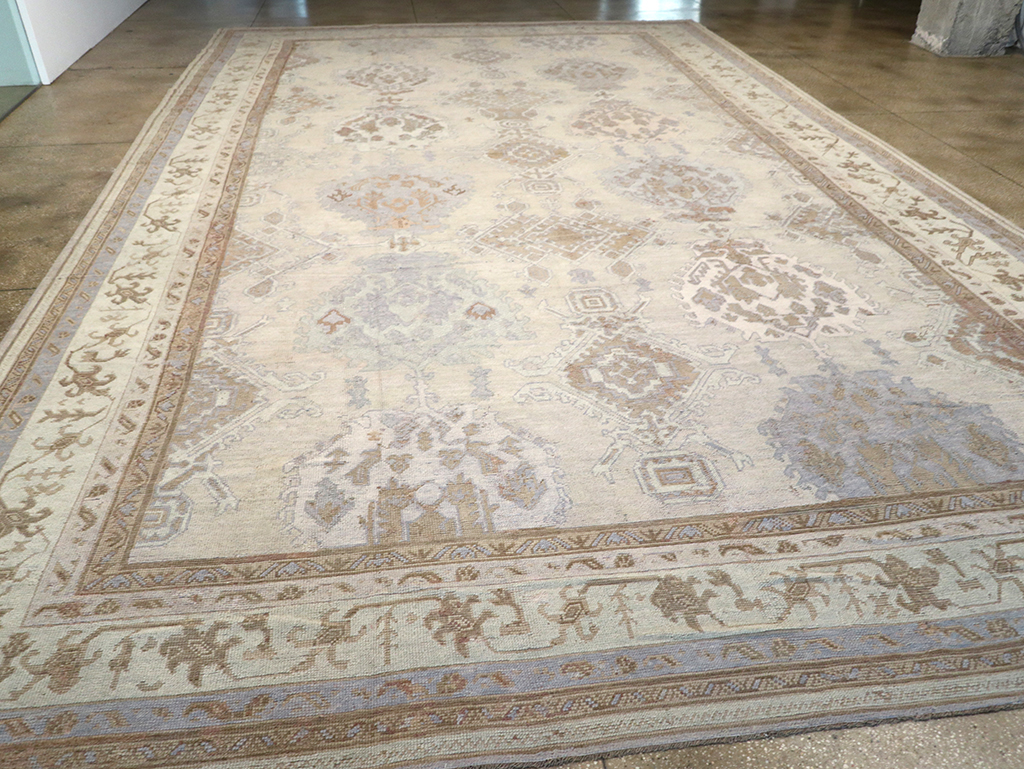 Antique Turkish Oushak Oversize Carpet, No.25900 - Gsblank