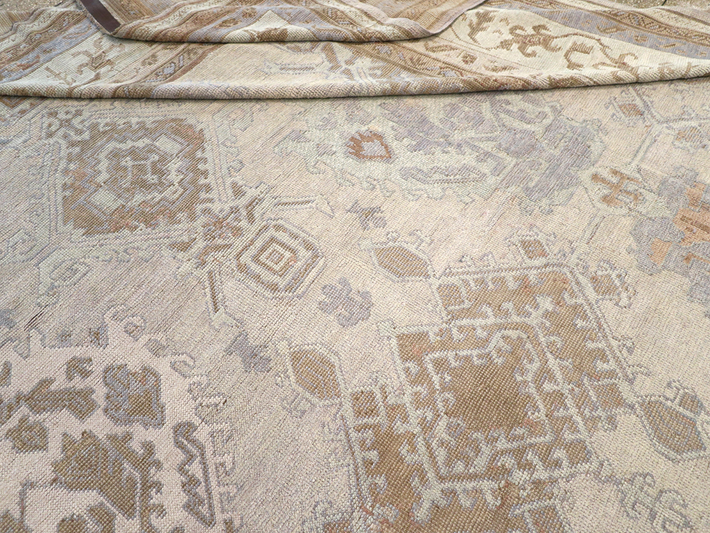 Antique Turkish Oushak Oversize Carpet, No.25900 - Gsblank