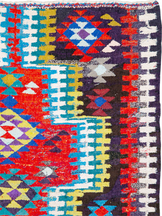 Vintage Persian Flatweave Kilim, No.25906 - Gsblank
