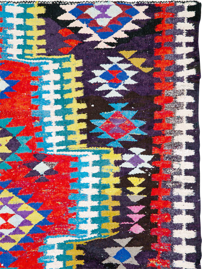 Vintage Persian Flatweave Kilim, No.25906 - Gsblank